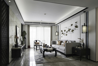 新中式风格装修设计效果图