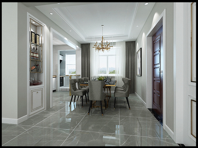 泽润170平米现代风格装修案例