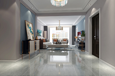 宝镜檀香138平轻奢风格装修效果图